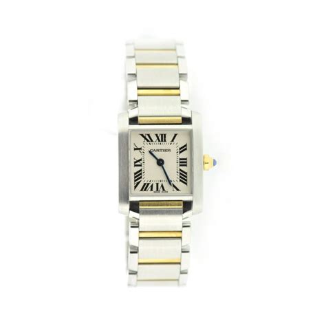 cartier ladies tank watch second hand